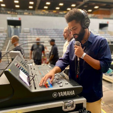 Técnico de som e luz